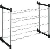 Gravidus Weinregal 24 Flaschen 0 x 0 x 0 cm Silber