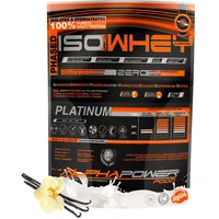 ALPHAPOWER FOOD CFM Whey Isolate Protein Pulver I Eiweißpulver, Eiweiss Shake 1kg Vanille I IsoWhey