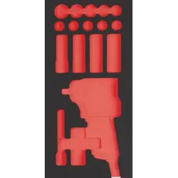 Kraftwerk Leere PRO LINE EVA Einlage für Art. 105.401.027, 20x40 cm