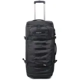 Hedgren Kompakte Duffle mit Rädern, 75 cm, RFID, Schwarz