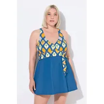 Ulla Popken Badekleid Damen Blau 50