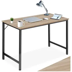 tectake® Schrebitisch, Industrial Style, große Beinfreiheit, Höhe 75,5 cm