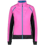 CMP Detachable Sleeves 30a2276 Softshelljacke - Titanium / Purple Fluo - XS