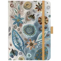 Korsch Verlag Premium Timer Big Floral Collage 2026 Mehrfarbig
