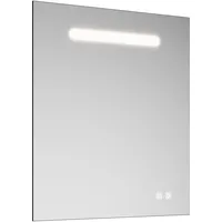 Burgbad Eqio Leuchtspiegel mit LED-Beleuchtung, 1 Sensorschalter, Handyhalter, 600x30x700mm,