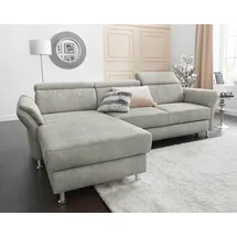 sit&more Ecksofa »Avignon L-Form«, Kopfteilverstellung, wahlweise mit Bettfunktion und Bettkasten