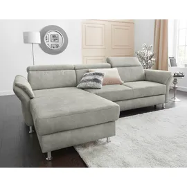 sit&more Ecksofa »Avignon L-Form«, Kopfteilverstellung, wahlweise mit Bettfunktion und Bettkasten