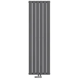 EMKE Flachheizkörper 1600 x 460 mm 850 W anthrazit Mittelventil