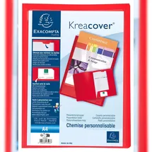 Exacompta Präsentationsmappe A4 Rot 30 St.
