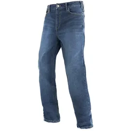 John Doe Chester Loose Fit Motorrad Jeans - Blau - W33/L32