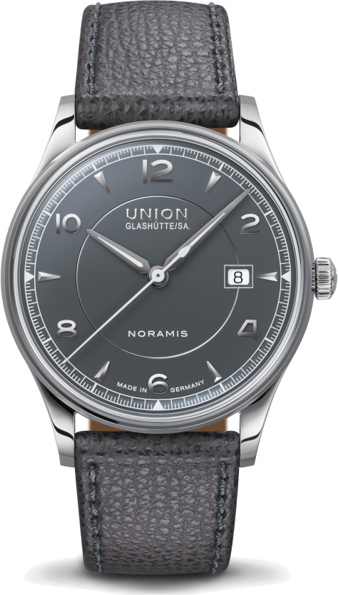 Union Glashütte Noramis 40mm Datum D016.407.16.087.00 - grau - 40mm