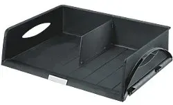 Leitz Briefkorb Sorty Polystyrol Schwarz 49 x 38,5 x 12,5 cm