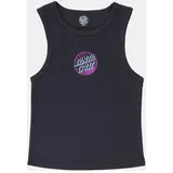 Santa Cruz Retreat Dot Tank" in Schwarz | Gr.: 14
