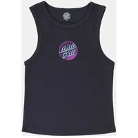 Santa Cruz Retreat Dot Tank" in Schwarz | Gr.: 14