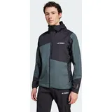 Adidas Terrex Herren Xperior Hybrid Rain Jacke (Größe S, mehrfarbig)
