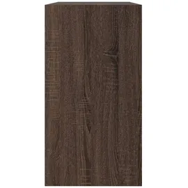 vidaXL Schuhschrank 80 x 34 x 63 cm braun / Eichen-Optik