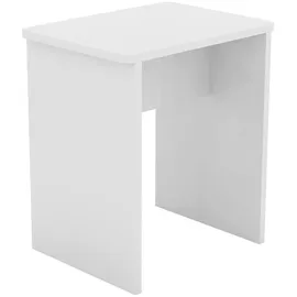 VCM Mid.you Hocker, Weiß, rechteckig, 40x45x30 cm Wohnzimmer, Hocker, Sitzhocker