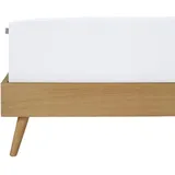 SCHIESSER Spannbettlaken Jersey-Elasthan 180 x 200 cm weiß