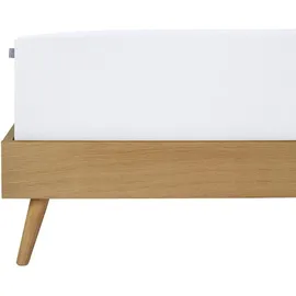 SCHIESSER Spannbettlaken Jersey-Elasthan 180 x 200 cm weiß
