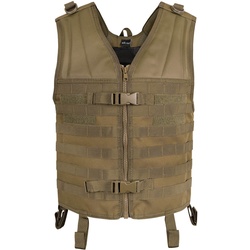 Mil-Tec Molle Carrier Weste coyote