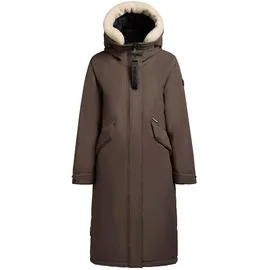 khujo Wintermantel Agneta-YM taupe SxNormalgrößen