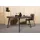 VCM ebuy24 Break Esstisch Ø150cm Schwarz,