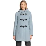 GIL BRET Dufflecoat mit Kapuze 42, Bright Blue Melange | 42