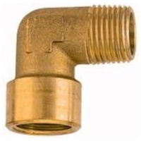 Riegler Winkelstück, innen/außen, G/R 1, SW 30, Messing blank