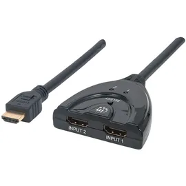 Manhattan HDMI-Switch HDMI 1.3, 2 Ports