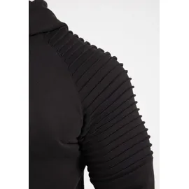 Gorilla Wear Georgia Zip-Up Hoodie Herren Schwarz XL
