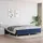 vidaXL Boxspringbettgestell 200 x 200 cm Blau