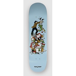 Pass Port Times Are Tough Shake 8.125" Skateboard Deck blue Gr. Uni