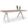 CASANOVA Gartentisch 200 x 100 x 74 cm Grau