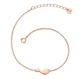 Glanzstücke München A1320 Gliederarmband roségold 925er Silber Größe 1-tlg