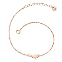 Glanzstücke München A1320 Gliederarmband roségold 925er Silber Größe 1-tlg