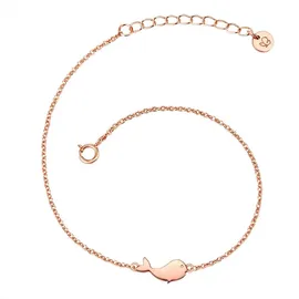 Glanzstücke München A1320 Gliederarmband roségold 925er Silber Größe 1-tlg