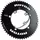 Rotor Bike Components Kettenblatt 38 Zähne Schwarz