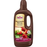 Substral Naturen Bio Obst & Gemüse Nahrung, Organischer Flüssigdünger für alle Obst- & Gemüsepflanzen, 1 L