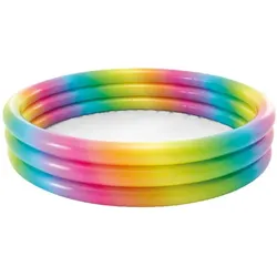 INTEX 58439NP Pool 3-Ring "Rainbow Ombre" 147x33cm Planschbecken Kinder
