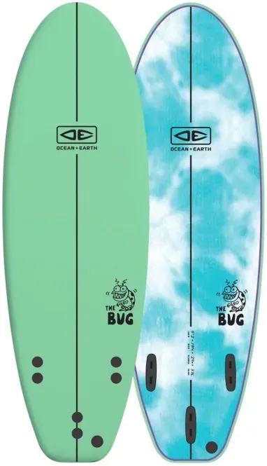 OCEAN EARTH THE BUG Surfboard 2026 spearmint - 5,2