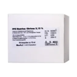 Natriumcitrat 3,13% Ampullen 10X10 ml