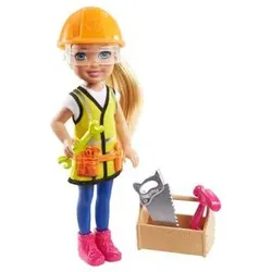 MATTEL GTN86 GTN87 Barbie Chelsea Handwerkerin Puppe