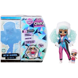 MGA Entertainment L.O.L. Surprise OMG Winter Chill Icy Gurl and Brrr B.B.