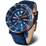 Vostok Europe Herren Analog Automatik Uhr mit Leder Armband 620E632