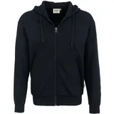 Hakro Kapuzen-Sweatjacke Premium schwarz