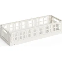 Hay Aufbewahrungsbox Colour Crate Mini Oblong 1-tlg. weiß