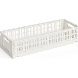 Hay Aufbewahrungsbox Colour Crate Mini Oblong 1-tlg. weiß