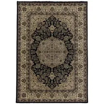 KADIMA DESIGN Teppich Kurzflor GEISLER in Schwarz, Orientalisch aus Polypropylen, 300 x 400 cm – Böden, Teppiche