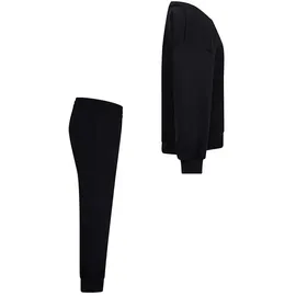 Nike Kinder Essential Fleece Crew Set, Black, 6/7 Jahre