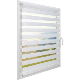 Sol Royal Doppelrollo, Weiß, Kunststoff, 115x150x1 cm Wohntextilien, Rollos – Jalousien, Rollos, Doppelrollos